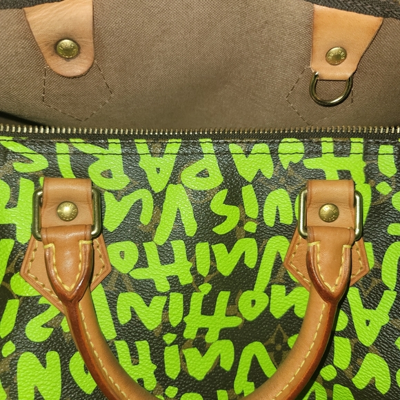 Rare limited edition vintage louis vuitton Graffit handbag - Picture 7 of 16